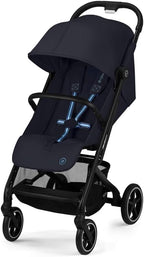 CYBEX Beezy 2 Compact and Lightweight Travel Stroller - Compatible with CYBEX Car Seats, Dark Blue