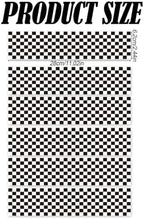 6pcs Edible Cake Borders, 28x6.2cm/11x2.44in Black White Checkered Race Car Theme Birthday Cake Decorations Pre-Cut Rice Wrap Paper Strips Decor for Racing Theme Image Party Kids Birthday