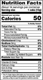 Quaker Large Rice Cakes, Apple Cinnamon, Pack of 3