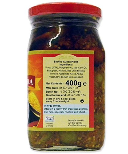 Rishta - Stuffed Gunda Pickle (cordia pickle)