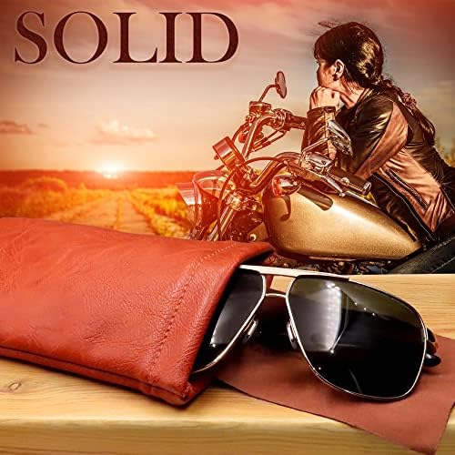 Soft Sunglasses case | Large Glasses Case Holder - Eyeglass Pouch Squeeze Top | Glasses pouch Lightweight Extra Layers