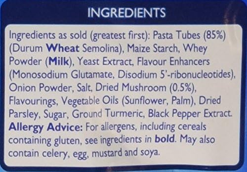 Batchelors Chicken & Mushroom Pasta in Sauce 122g