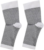 EXCEART Pressurized Ankle Support Sleeve Pair Breathable Compression Ankle Brace for Men Women Sports Running Walking Size L Xl
