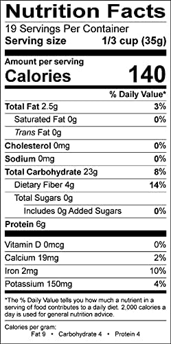 One Degree Organic Foods, Gluten Free Sprouted Rolled Oats, 2.27kg/5 lbs. {Imported from Canada}, 80 Ounces