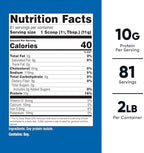 Nutricost Soy Protein Isolate Powder, 2 LB Unflavored - 10 Grams of Protein Per Serving, Vegan, GMO-Free & Gluten Free