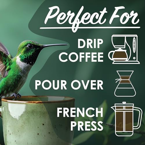 Magnum Exotics Coffee Blue Mountain Coffee Blend - Medium-Light Roast, Whole Bean, Made from 100% Arabica Beans, Rich & Smooth Flavor, Fresh Roast - Blue Mountain Blend, 1 Lb (Pack of 2)