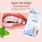 Orthodontic Wax for Braces and Dental Devices, Dental Wax for Aligners, Unscented & Flavorless, (4 Pack). Includes Storage case,applicator Tools,140 Pieces pre-Cut, Relief for Braces Wearer