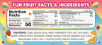 Fruit Shape Lollipops Candy 24ct, Strawberry, Orange, and Banana Flavor, Colorful, Perfect for Displays, Baking Toppers, Refreshing Summer Time Suckers, Individually Wrapped