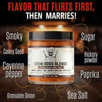 Sweet Heat BBQ Rub by Chimi Boss Blends, 7oz – All-Natural BBQ Seasoning with a Bold Kick of Sweet and Spicy – Handcrafted, No Fillers, Perfect Barbecue Rub for Grilling Meats, Ribs, Chicken, Pork & Veggies