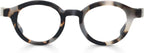 eyebobs - TV Party | Premium Reading Glasses for Men and Women | Round Frame for Average Faces | Available in 0.0x - 4.0x
