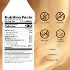 Monin - Salted Caramel Syrup, Natural Flavors, Great for Mochas, Lattes, Smoothies, Shakes, and Cocktails, Non-GMO, Gluten-Free (1 Liter)