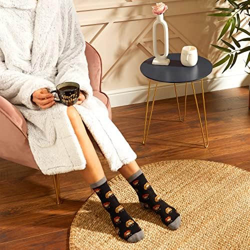 Harry Potter Gifts Mug & Socks Gift Set for Women Teens US Size 4-9, Tea & Coffee Ceramic Mug & Soft Calf Socks Set (4/9 US)