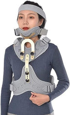 Head Neck Thoracic Orthosis, Orthosis Adult Head Neck Orthosis for Surgery Thoracic Stent, Fracture Fixation Rehabilitation Brace, Cervical Traction