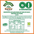 Robinsons Orange Barley Water (850ml)