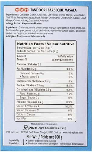 MDH Tandoori Barbeque Masala 100g