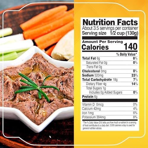 La Sierra Refried Pinto Beans, Ready-to-Eat Vegetarian Refried Beans, 15.2 oz Pouch (Pack of 8)