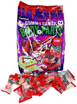 Frankford Halloween Gummy Candy Body Parts (55 Count)