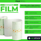 MEDSTOCK Transparent Film Roll, 4" x 11 yds, 1 Roll, Polyurethane Transparent Film Roll-on Wound Cover, Waterproof, Long-Lasting, Secures Adhesive for Primary Dressing and Medical Devices