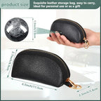 AceOrbit Baoding Balls Set of 2, Chinese Stress Relief Hand Exercise Balls with Leather Pouch, 1.57 Inch Dark Grey Marble, Finger Exercise and Wrist Strength Training