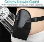 Waterproof Ostomy Bag Cover Belt Soft Adjustable Colostomy Bag Pouch Covers Washable Stoma Urostomy Ileostomy Protective Supplies Reusable Leak-proof Odour Masking Noise Reduction Shower Guard