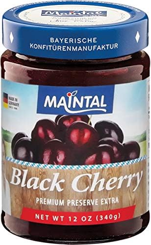 Maintal Black Cherry Premium Preserve Extra, 12 Ounce