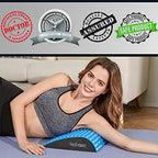 YESINDEED Back Stretcher Pillow – Pain Relief for Lower Back, Lumbar Support, Posture Correction, Sciatica Aid, Orthopedic Design, Easy to Use at Home, Office, or Anywhere, Orthopedist Recommended
