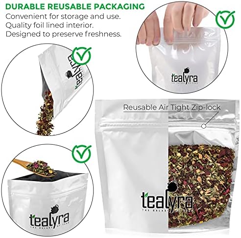 Tealyra - 911 Detox - Dandelion - Beetroot - Ginger - Peppermint - Cleanse Digestive Herbal Loose Tea - Immune System Booster - Caffeine-Free - All Natural - 224g (8-ounce)
