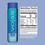VOSS+ Aquamin Enhanced Water - Pack of 12 Bottles, 850ml Each - Purified Hydrating Water - 74 Trace Minerals & Electrolytes - Perfect for Active Lifestyles, at the Gym & on Hot Days - Recycled PET Bottle