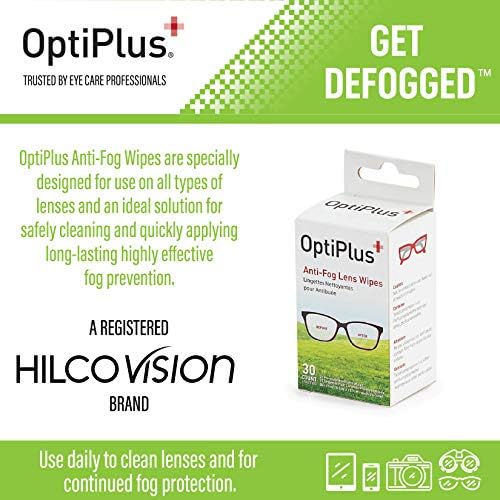 OptiPlus Anti Fog Lens Wipes