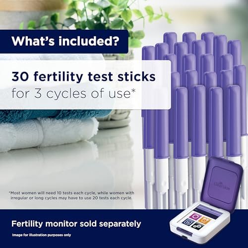 Clearblue Fertility Monitor Test Sticks, 30 Count
