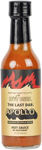 Hot Ones The Last Dab Apollo Hot Sauce Made With Natural Ingredients & Extra Hot Flavors, The Only Hot Sauce In The World Made With The Apollo Pepper, 5 fl oz Bottle (1-Pack)