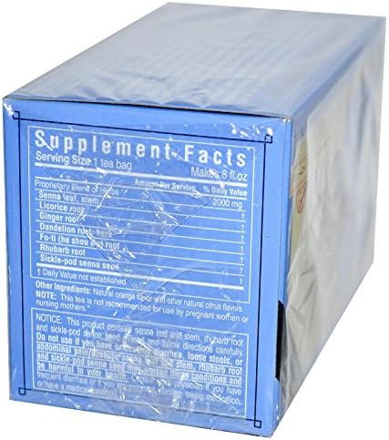 Triple Leaf Tea Herbal Laxative - 20 Tea Bags