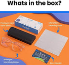 Ocushield Blue Light Blocking Glasses Prevent Eye Strain from Digital Devices | Developed by Optometrists | For Adults & Kids