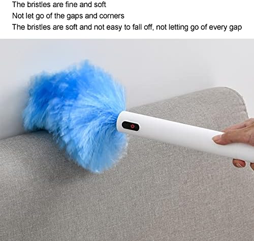 Electric Duster Vacuum Cleaner, Duster Motorized Dust Wand,Electric Duster Cleaning Brush Tools for Window Blinds Furniture