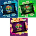 Barnetts Mega Sour Candy 3 Pack – Handmade British Sweets – Raspberry, Apple & Fruits – Gift or Party Treat (227 g × 3)