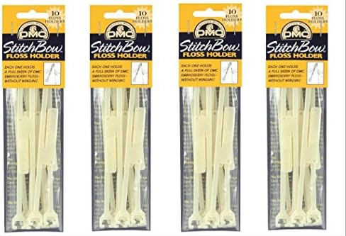 Floss Holder Bundle : 4 Pack (Total of 40 Floss Holders)