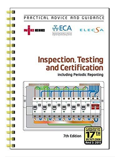 Niceic 5598 Inspe Test 3rd Amd