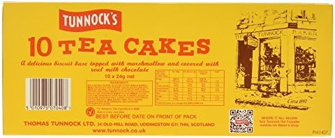 Tunnock's Milk Chocolate Tea Cakes, 10 x 24g