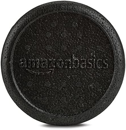 Amazon Basics High-Density Foam Roller for Exercise and Recovery, 18 Inches, Black