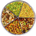 Chandan Mouth Freshener 5 in 1 Mix, Sweet Fennel Mix, Kashmiri, Special, Jet, Poona & Gulab Mukhwas, 8.11 oz / 230 g