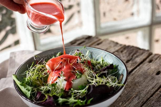 Premium | French Salad Dressing | Low Saturated Fat | Low Cholesterol | Low Sodium | Crafted in Small Batches | 12 Fluid Ounce Flavor Lock Bottle | Gourmet Flavor for Your Favorite Salads!