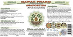 Hawaii Pharm Asafoetida Alcohol-Free Liquid Extract, Asafoetida (Ferula Assa-foetida) Dried Herb Powder Glycerite Natural Herbal Supplement 2 oz