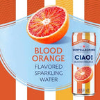 Sanpellegrino CIAO! Blood Orange Sparkling Water, LowCal, 0g Added Sugar, 6Pack