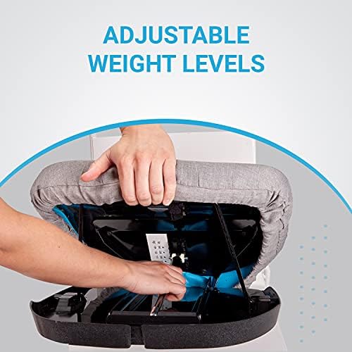 M PAIN MANAGEMENT TECHNOLOGIES Lift Assist Cushion for Elderly by Seat Boost, Portable Lifting Cushion Mobility Aid Non-Electric, Firm Memory Foam Support up to 350 lbs