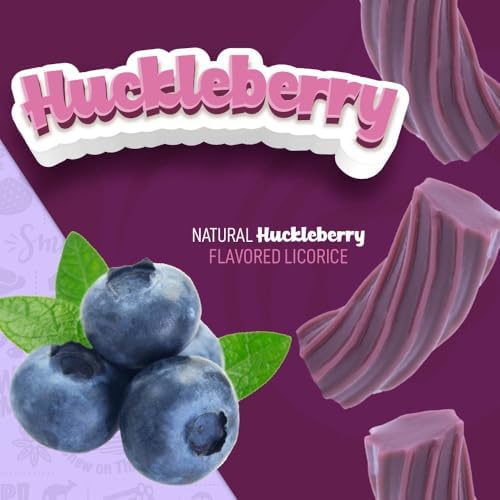 Wiley Wallaby Licorice 24 Ounce Classic Gourmet Soft & Chewy Australian Huckleberry Licorice Candy Twists, 1 Pack