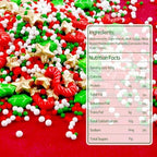 Christmas Sprinkles, Edible Christmas Sugar Sprinkles for Cake Decorating, Cupcake, Cookies, Baking Cake Topper Decorations, Holiday Party Supplies, Cane, Star, Tree, 180g/ 6.35oz