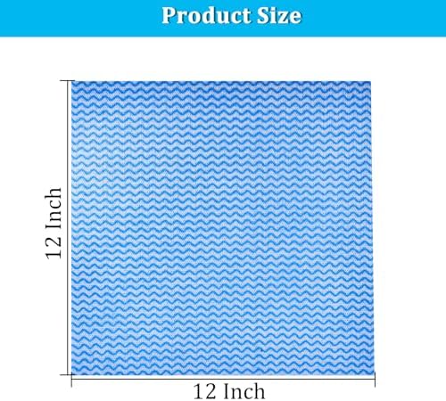 Disposable Dish Cloths Disposable Cleaning Towels 50 Pack Heavy Duty Reusable Disposable Kitchen Cleaning Cloths for Kitchen, Bathroom, Household Cleaning