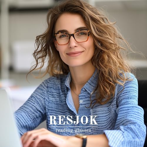 3Pack Reading Glasses for Women-Blue Light Blocking Readers Fashion Cat Eye Eyeglasses Spring Hinge