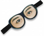 Funny Sleep Mask Eyes Open Funny Eye Mask for Sleeping Soft Breathable Funny Eyeshade with Adjustable Head Strap for Travel,Party, Rest, Sleeping