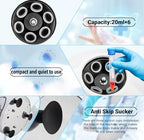 Centrifuge Machine, Lab Benchtop Centrifuges, Desktop Electric Lab Laboratory Centrifuge Machine Lab Medical Practice w/Timer and Speed Control - Low Speed,4000 RPM, Capacity 20 ML x 6-110v